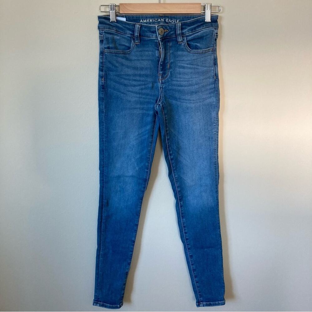 American Eagle Next Level Stretch Skinny Jeans Size 2 - Picture 2 of 8